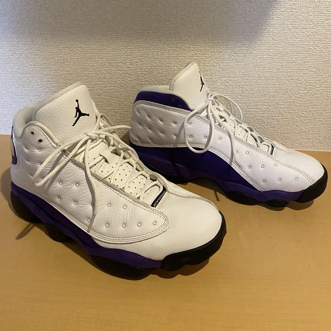NIKE AIR JORDAN 13 RETRO LAKERS 紫+白