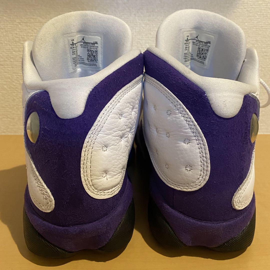 NIKE AIR JORDAN 13 RETRO LAKERS 紫+白