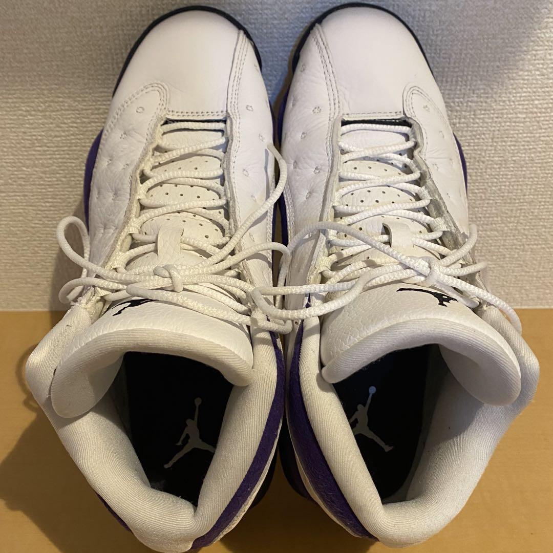 NIKE AIR JORDAN 13 RETRO LAKERS 紫+白