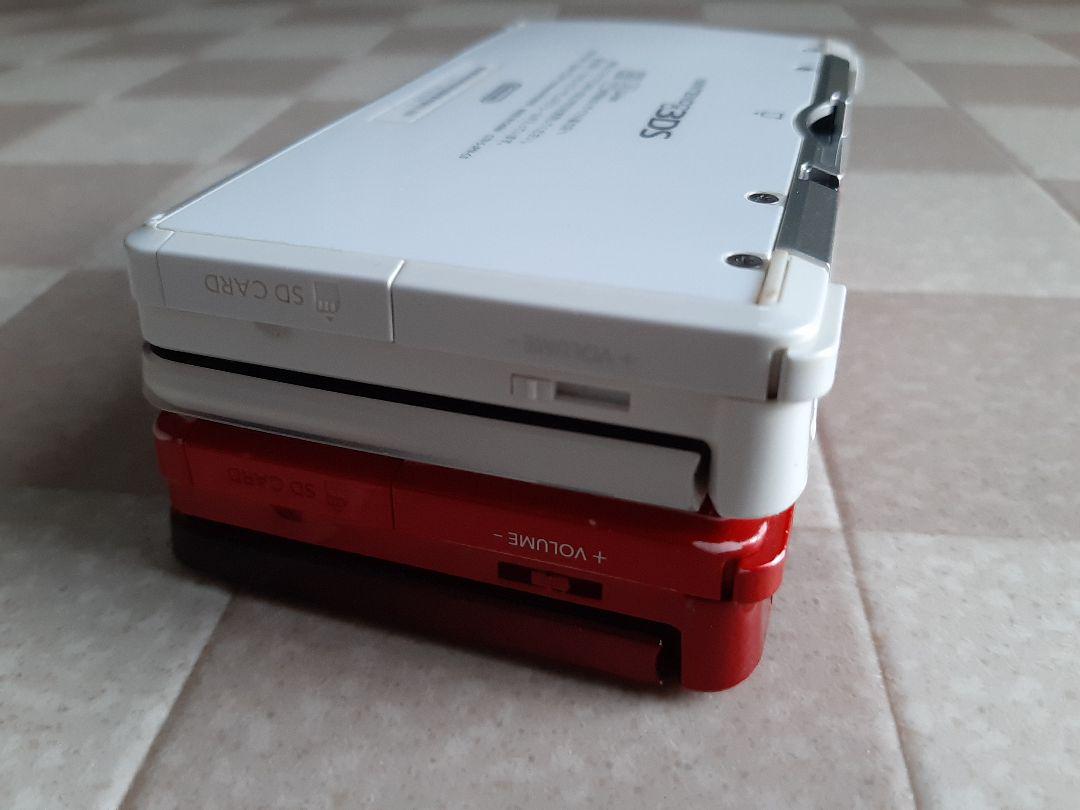 Nintendo3DS ホワイト レッド 2台セット