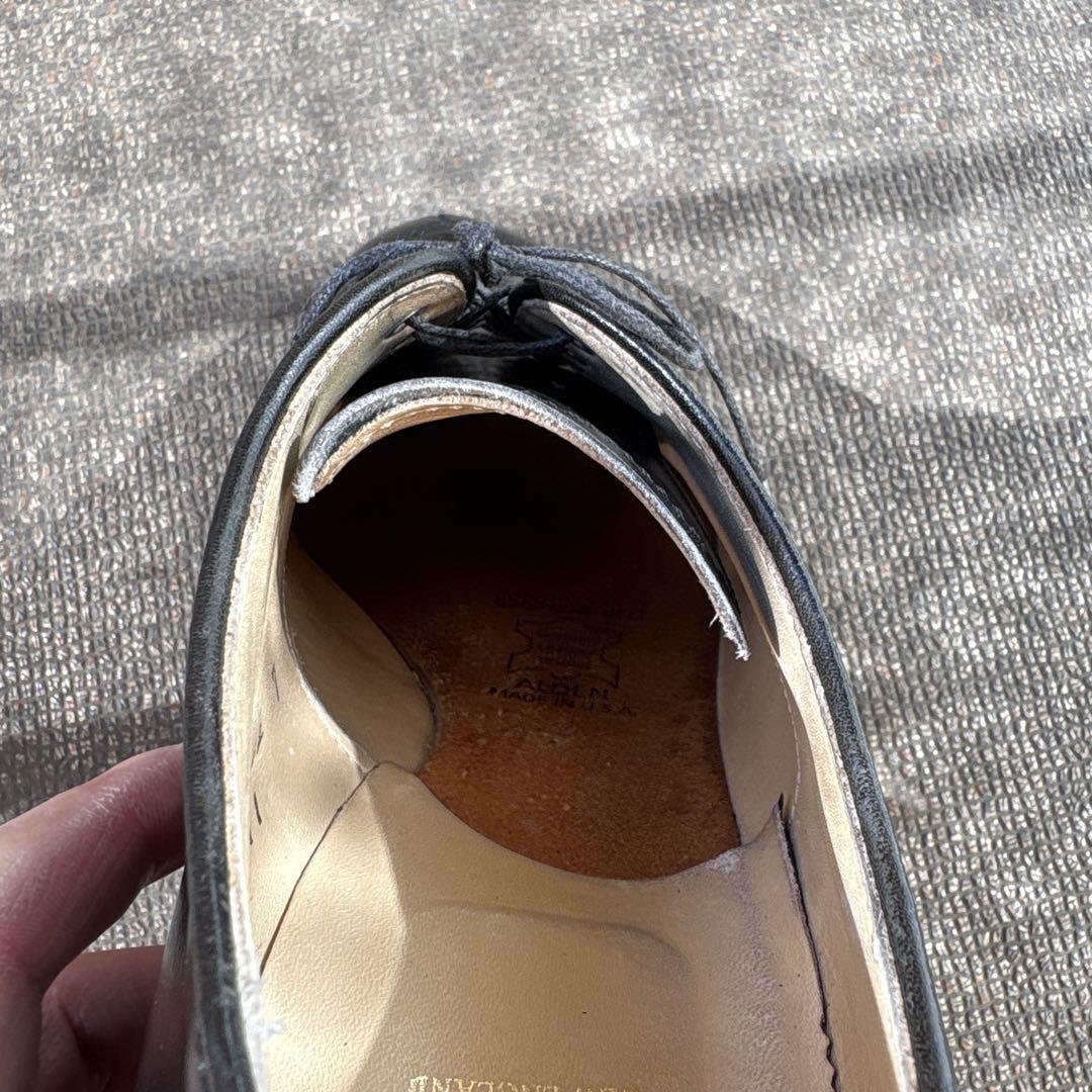 コメント様せん用　★Alden Vチップシューズ Black