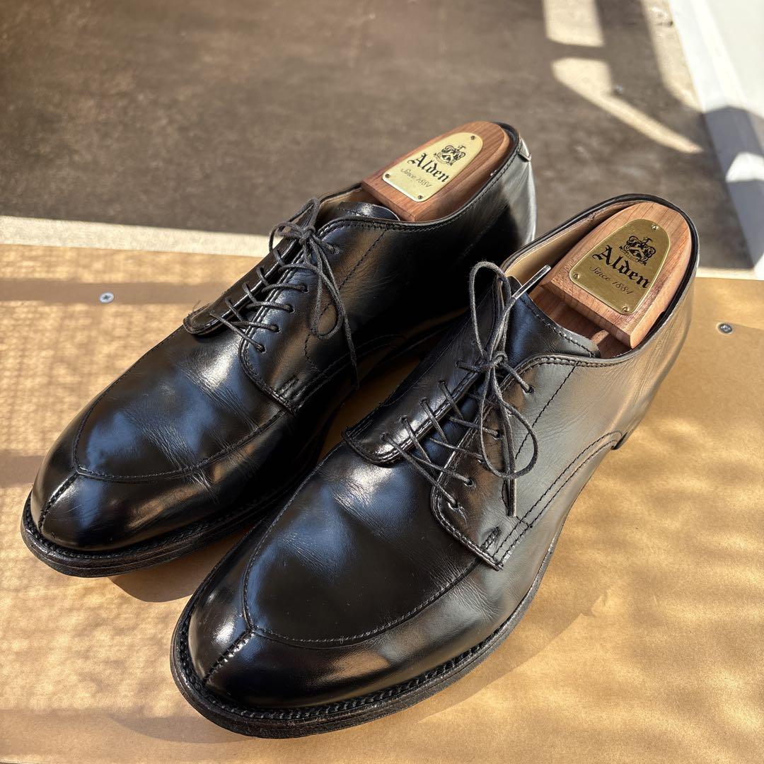 コメント様せん用　★Alden Vチップシューズ Black