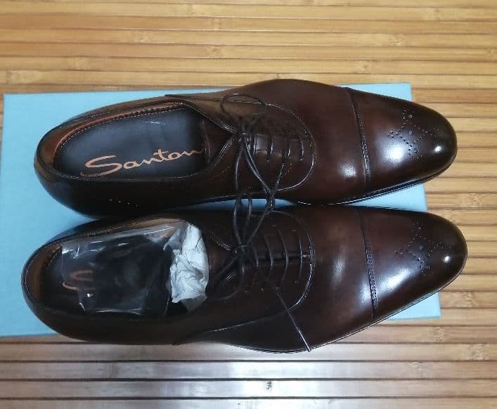サントーニ 革靴 ストレートチップ 値下げ | www.galicbinamada.com
