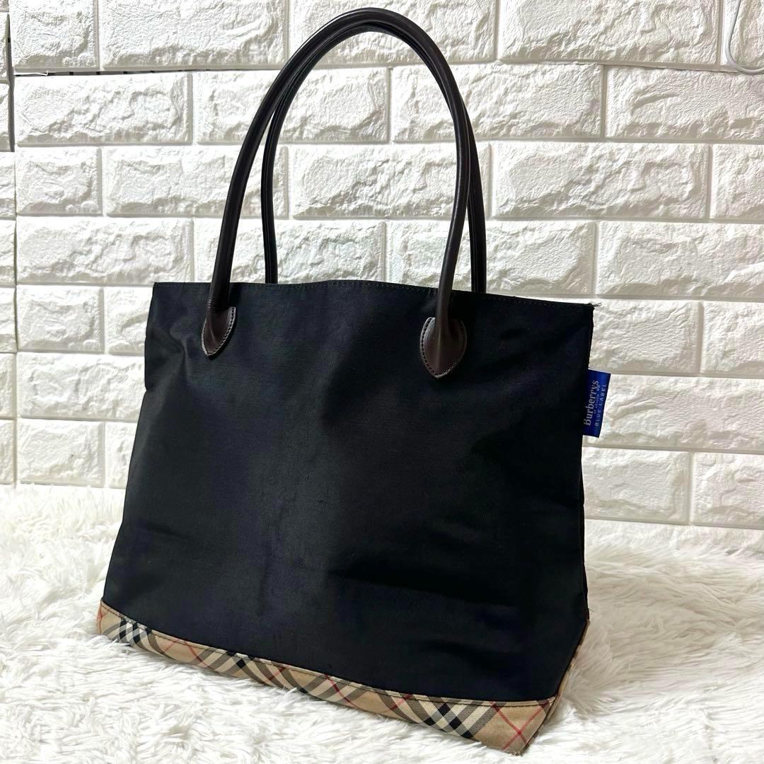 ⭐️90s⭐️BURBERRYS 舟ラージトートバッグ す持ち手牛革 大