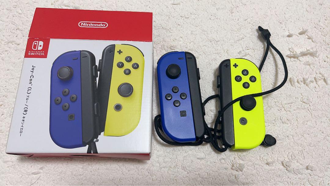 Joy-Con(L) ブルー/(R) ネオンイエロー | My Nintendo Store