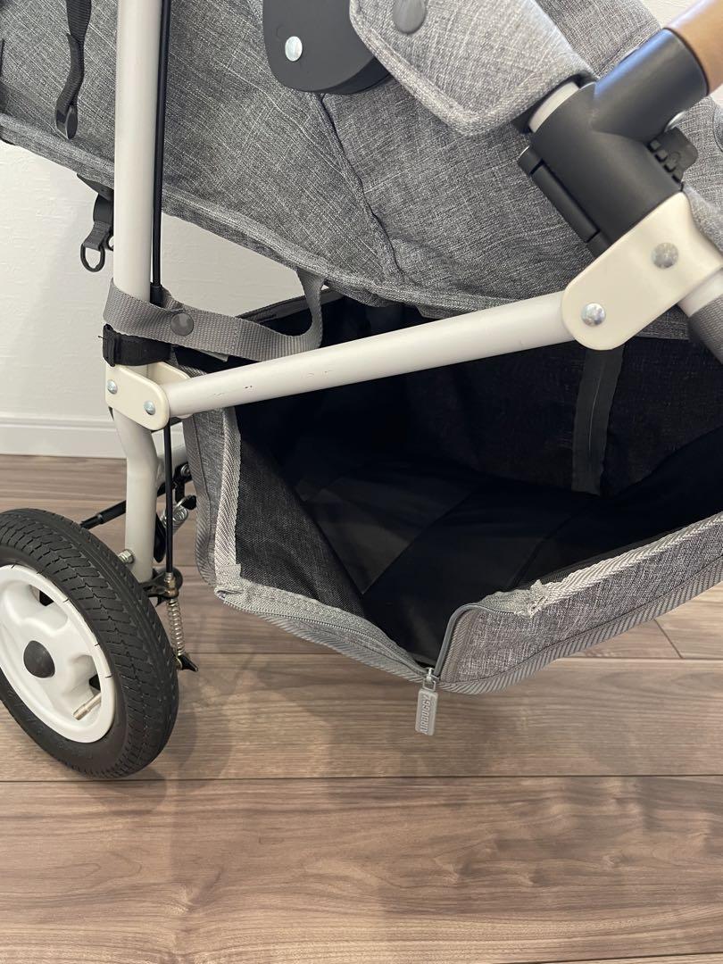 【美品】エアバギーココブレーキEXフロムバース、アースグレー