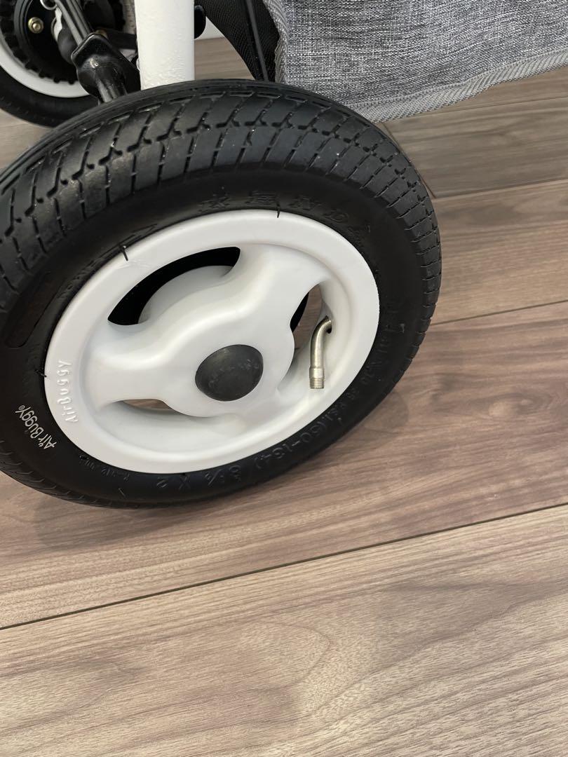 【美品】エアバギーココブレーキEXフロムバース、アースグレー