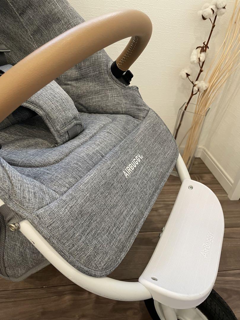 【美品】エアバギーココブレーキEXフロムバース、アースグレー