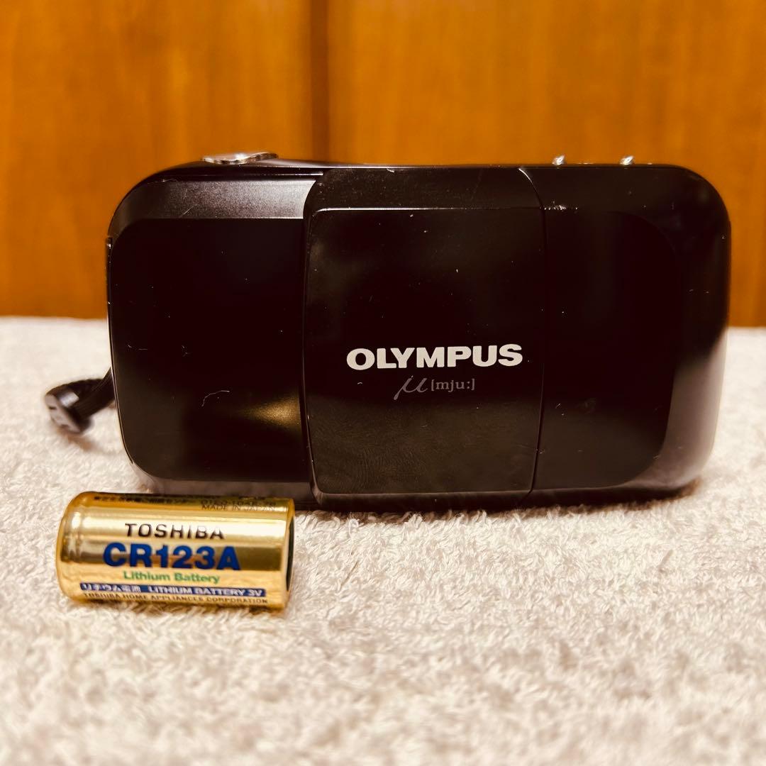 完動品 OLYMPUS μ 初代 オリンパス コンパクトフィルムカメラ