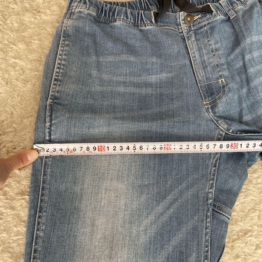 GRAMICCI ライトブルーデニムパンツ　サイズL