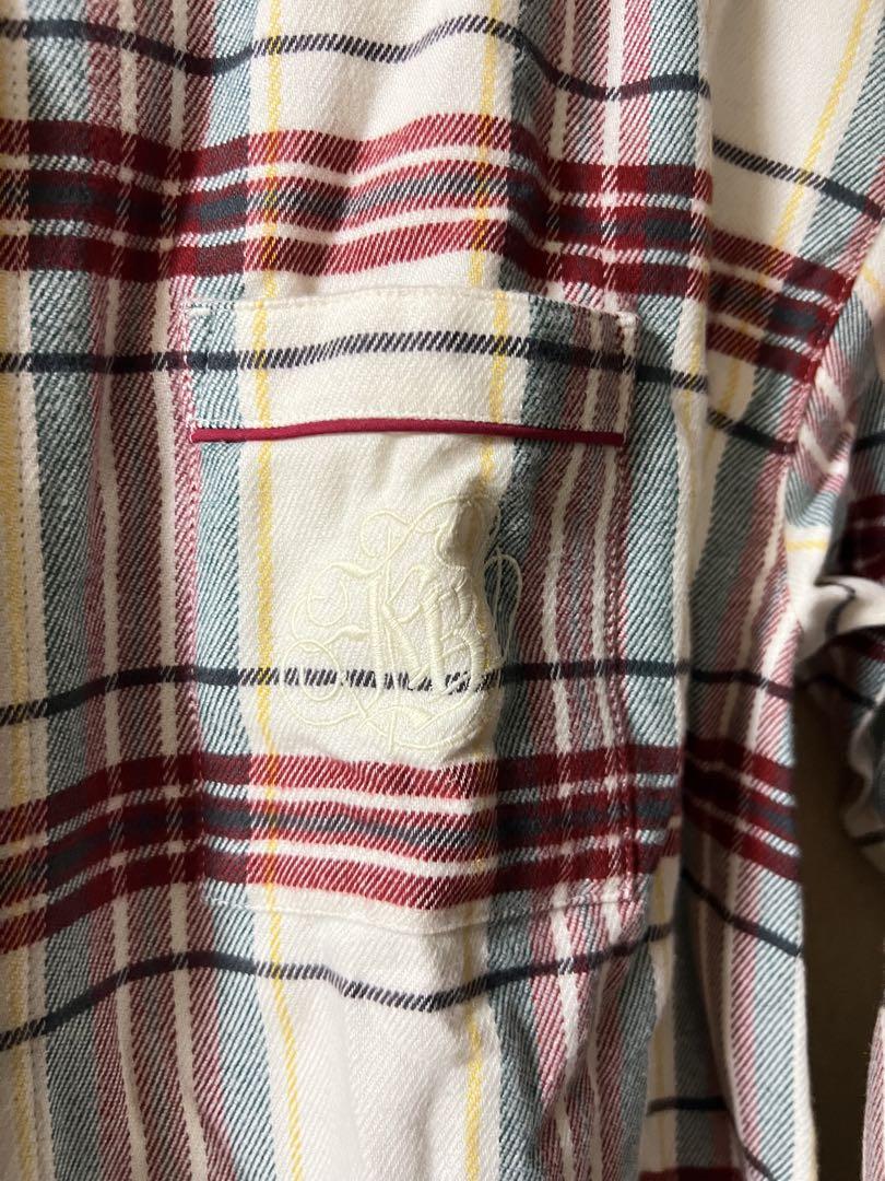 ★新品　キッドブルーkidblue 21ネルチェックKNRM549