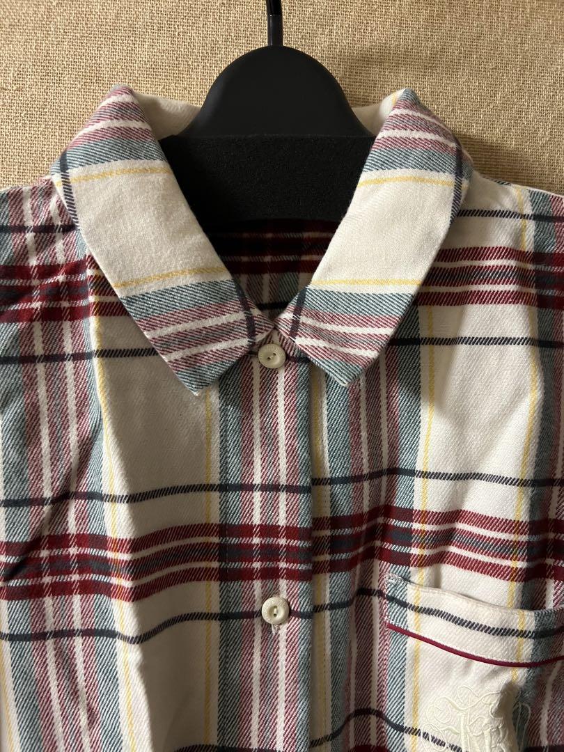 ★新品　キッドブルーkidblue 21ネルチェックKNRM549