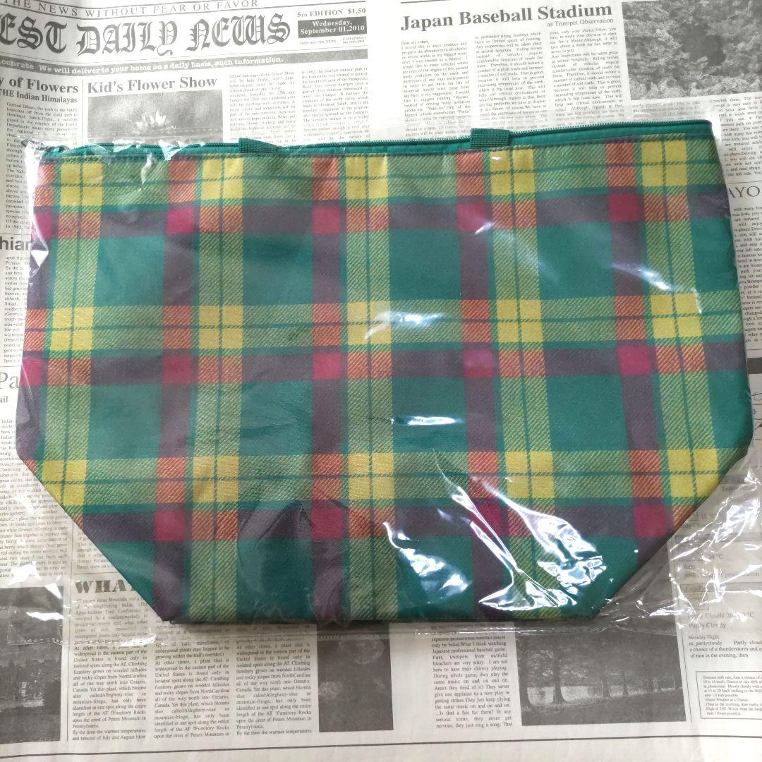 ISETAN 三越伊勢丹 マクラミン柄 保冷バック 限定品 未使用バッグ