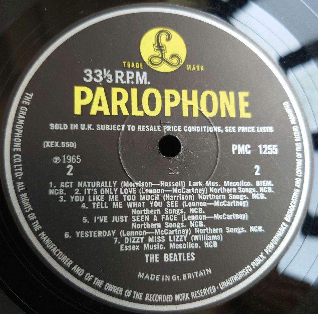 初回UK盤/THE BEATLES HELP! The Beatles – Help! | Releases | Discogs