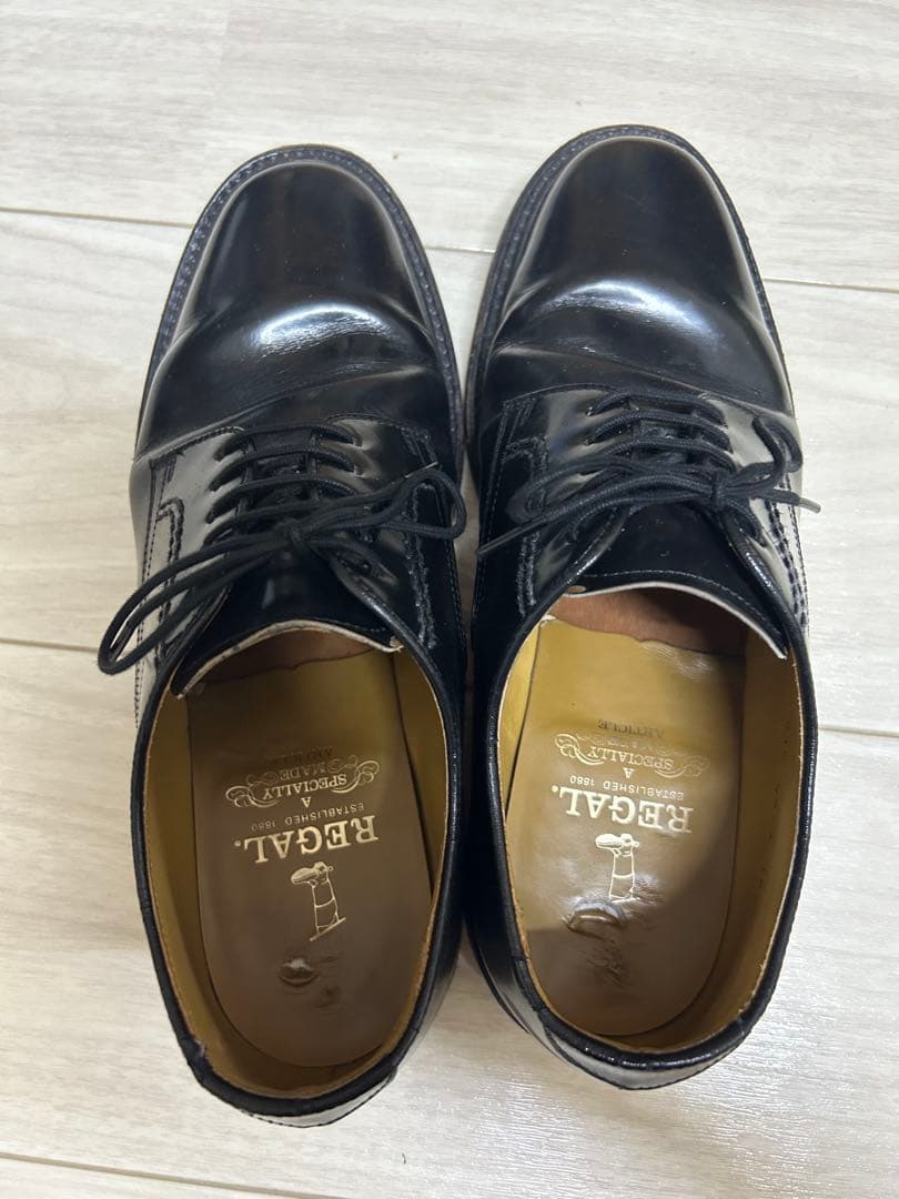 REGAL 黒 ドレスシューズ　24EE(26-26.5cm相当)