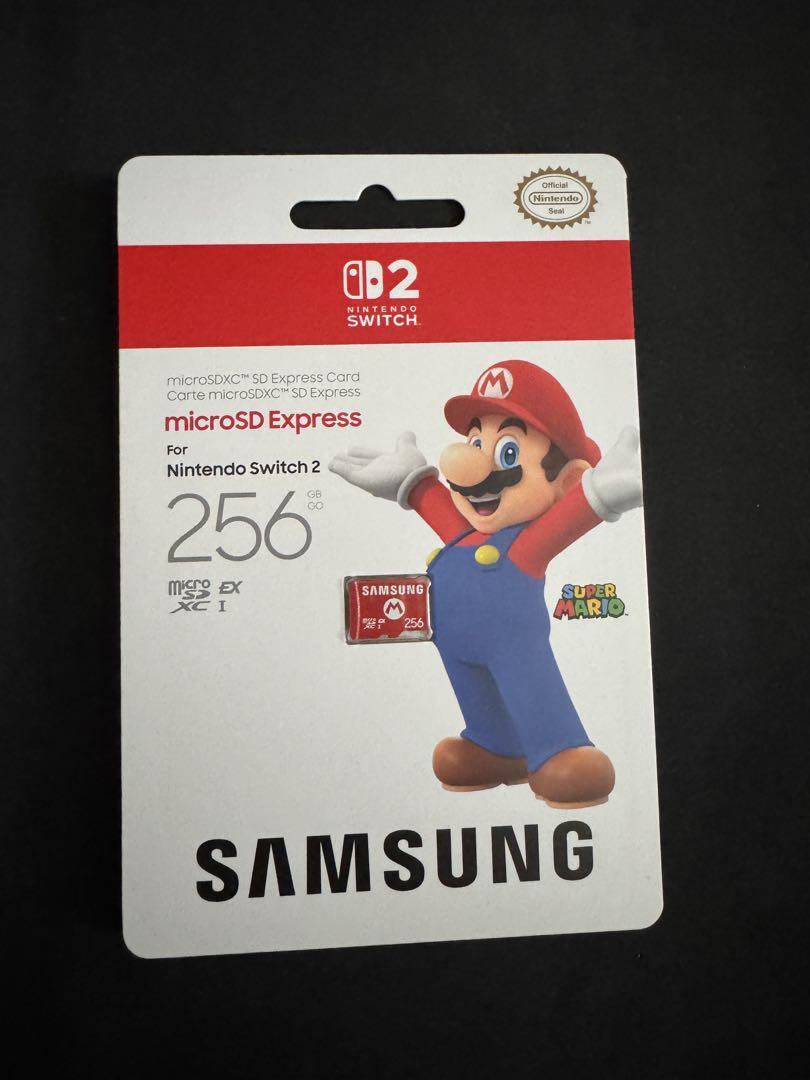 【新品】Samsung microSD Express 256GB Switch