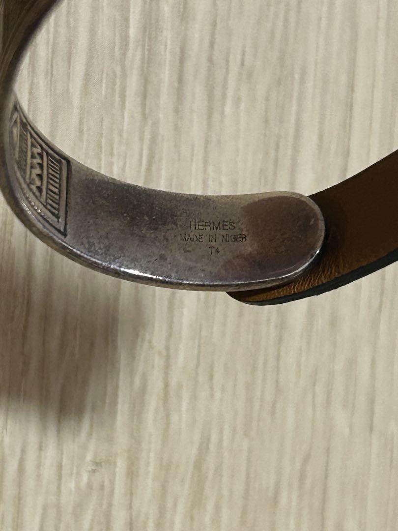 刻印あり　HERMES トゥアレグ族　バングル　ブレスレット