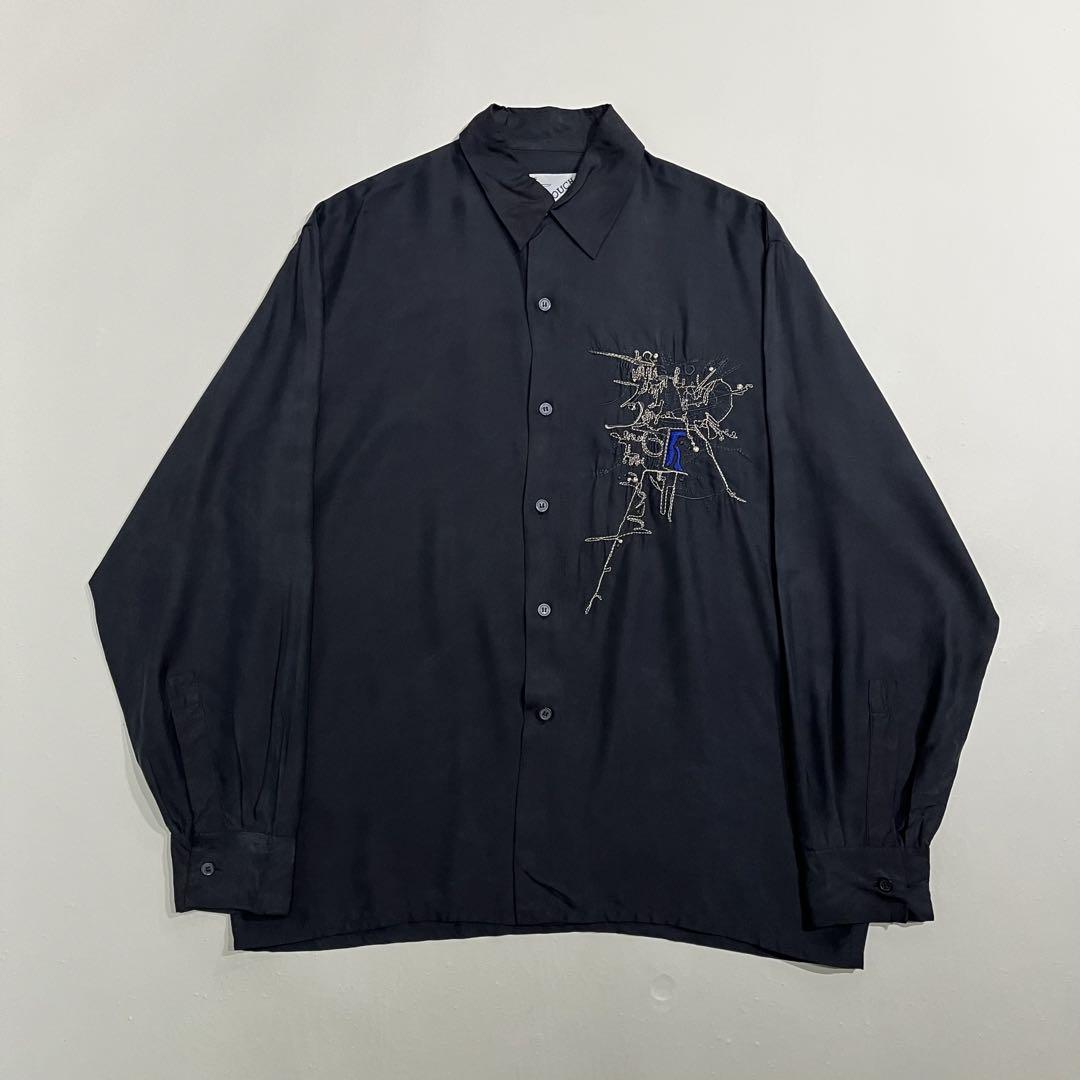 トップス 90's GOOUCH silk shirt 90's GOOUCH silk shirt