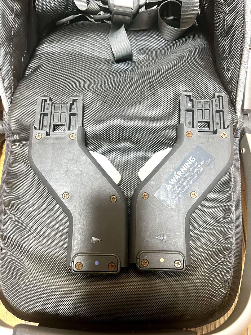 UPPAbaby VISTA シート(レインカバー付き)＋ アッパーアダプター