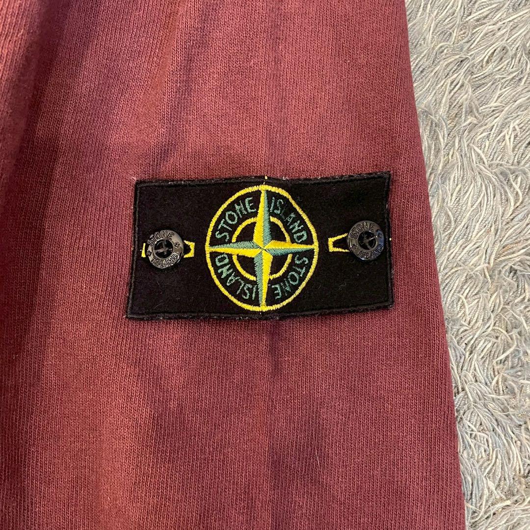 【即購入OK】STONE ISLAND クルーネックロンT サイズS レッド