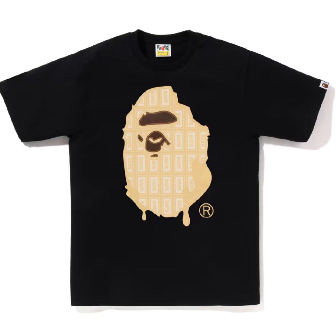 A BATHING APE チョコレート　Tシャツ　黒　新品未使用