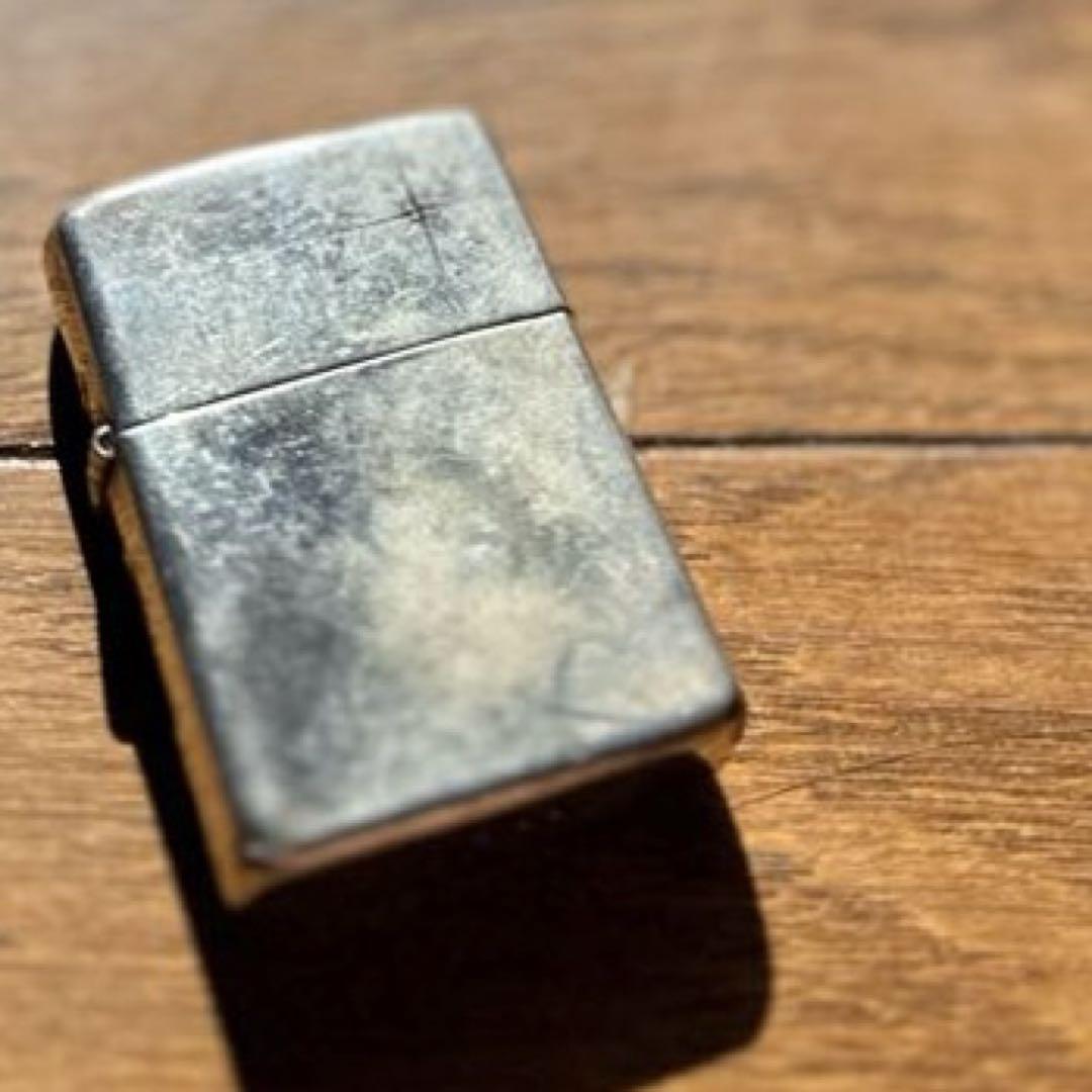 ZIPPO zippo ジッポー スターリングシルバー 2001年 星 石付