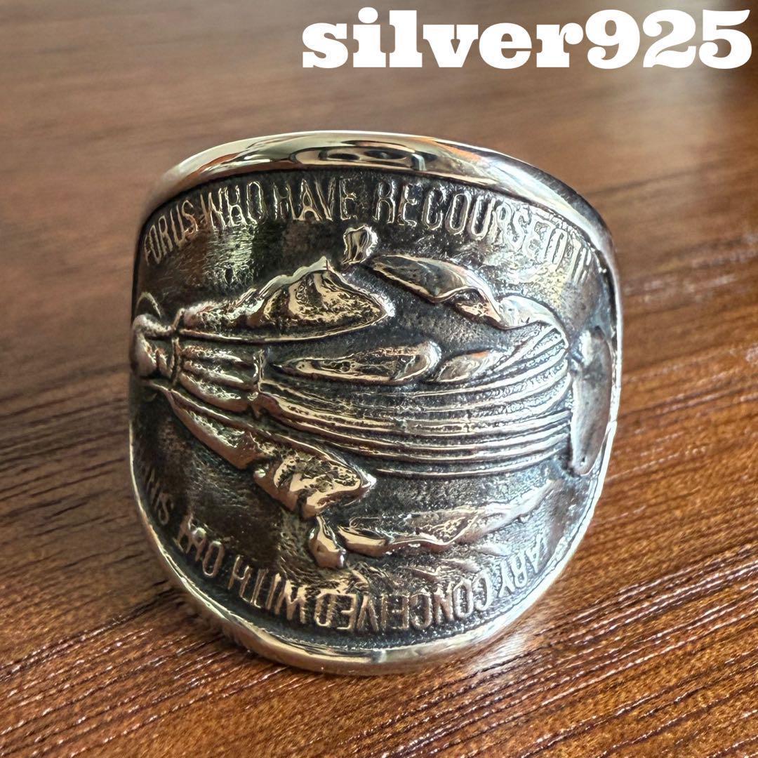 シルバー925無垢【新品】アンティーク聖母マリアリング　silver925 本物