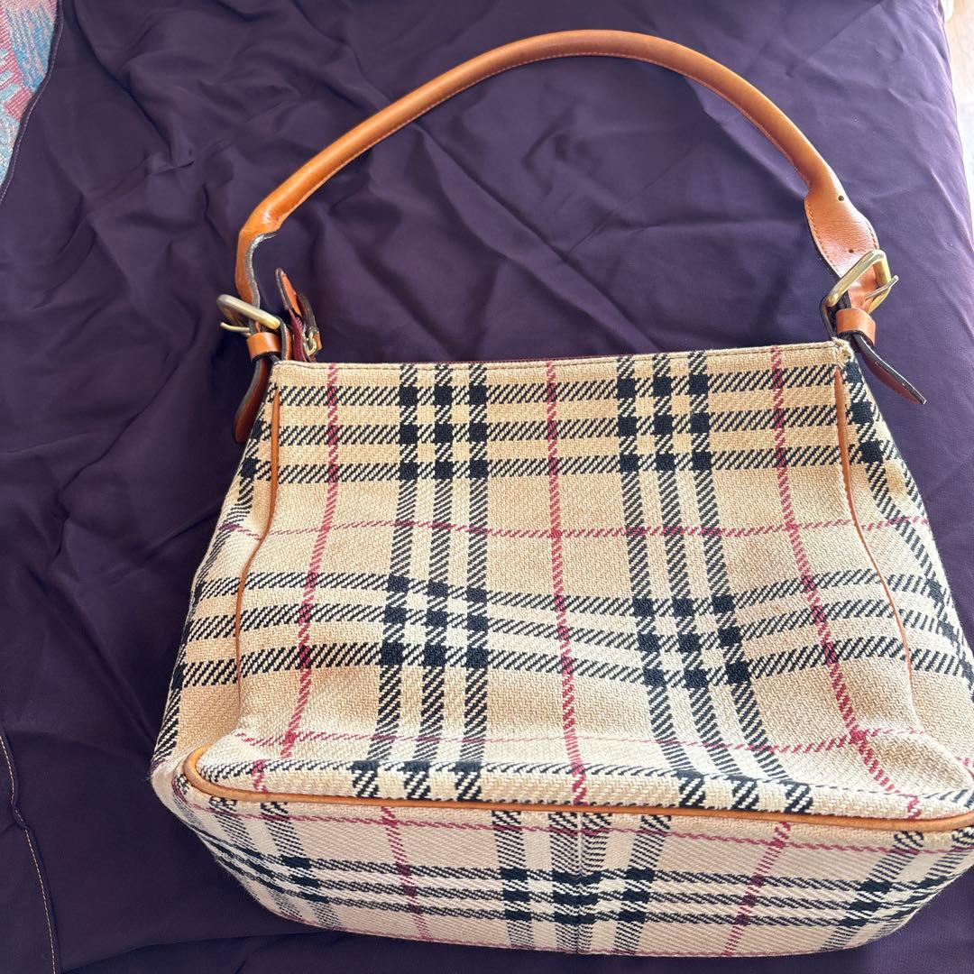 バーバリー BURBERRY チェック柄 ショルダーバッグ