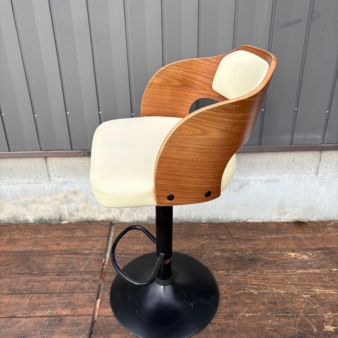 北欧レトロ ティアイアイ プライウッドカウンターチェア 木製フレームバーチェア 北欧レトロ ティアイアイ プライウッドカウンターチェア 木製フレームバーチェア