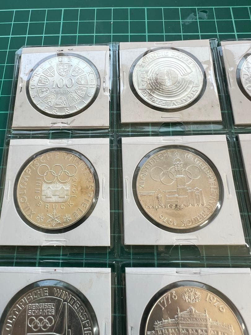 外国銀貨　オーストラリア銀貨　12種ロット