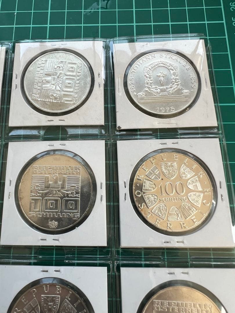 外国銀貨　オーストラリア銀貨　12種ロット