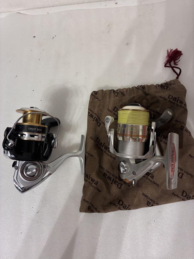 DAIWA　エンブレム EMBLEM-Ｘ 2500C CREST 3000