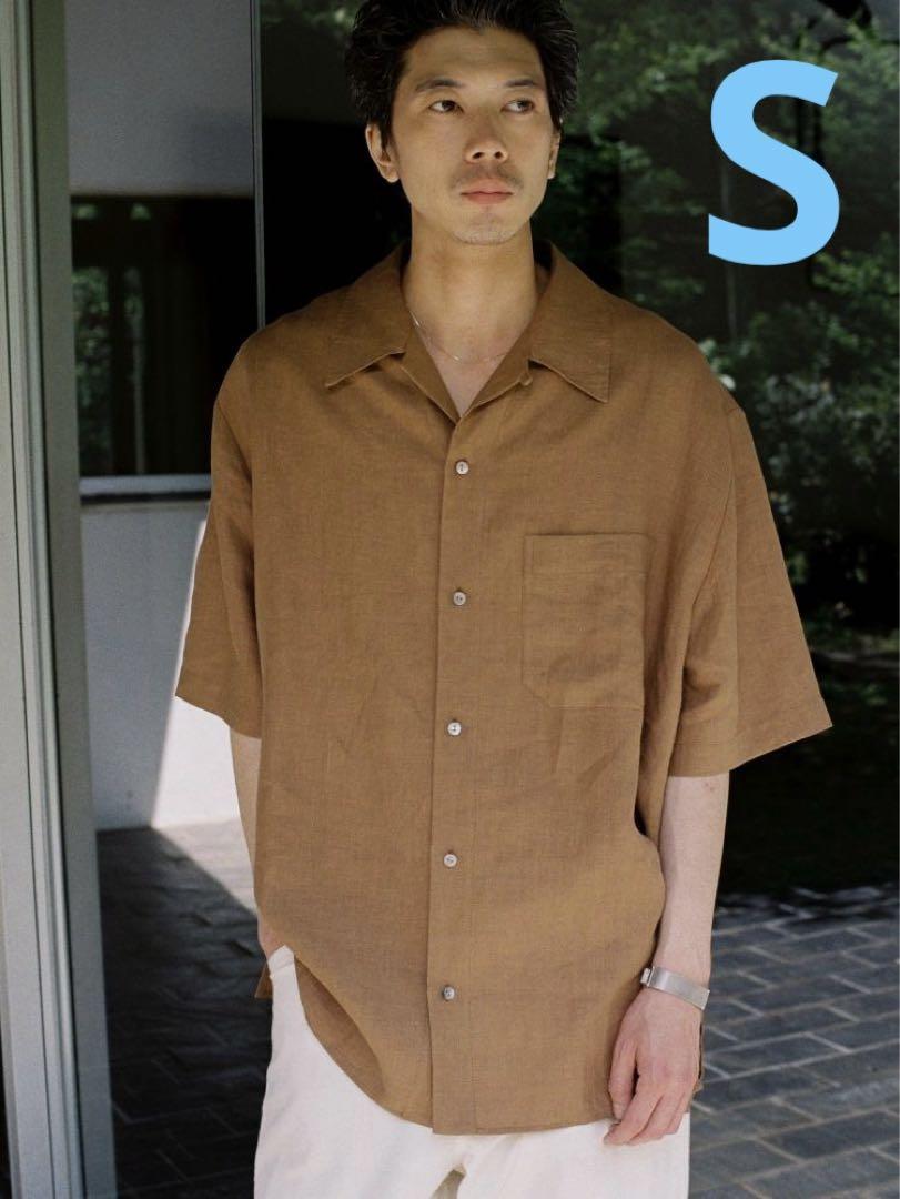 トップス LIDNM LINEN WASHER HUGE SHIRT