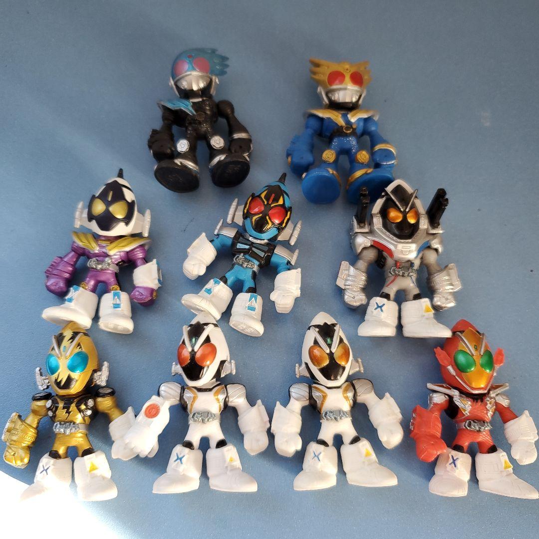 仮面ライダー食玩 THE仮面ライダーズ 9体セット フォーゼ