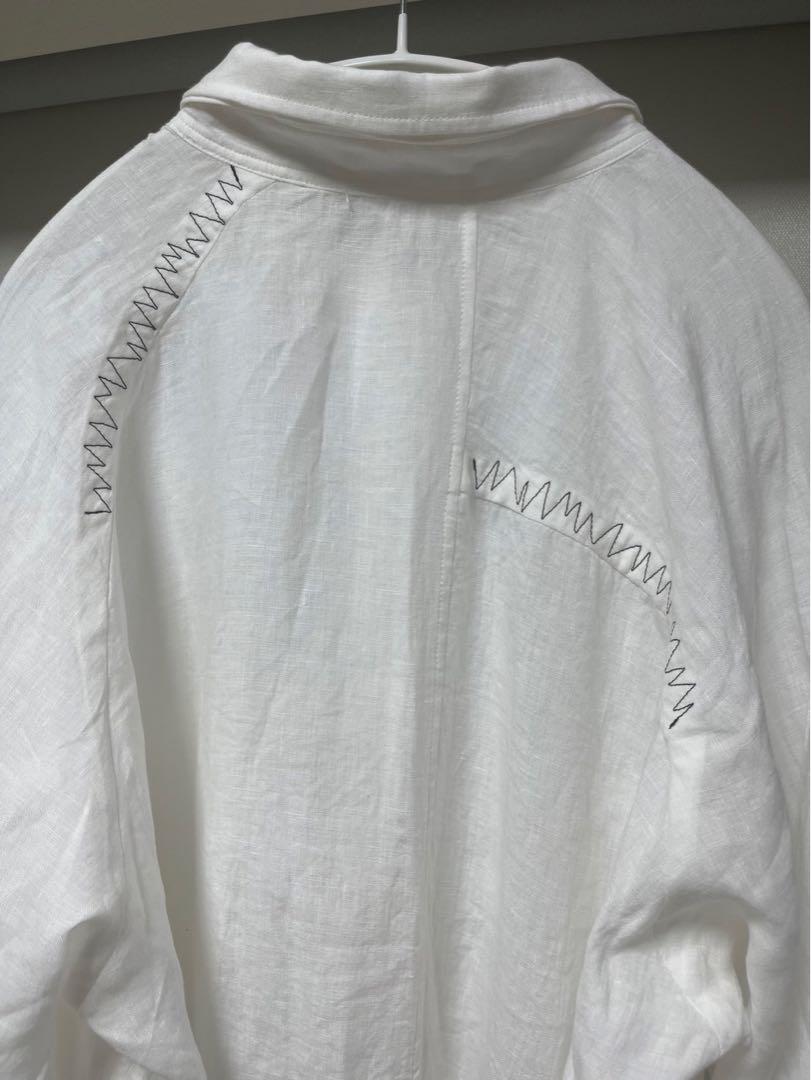 Yohji Yamamoto リネン ロング ブラウス 2024SS - メルカリ