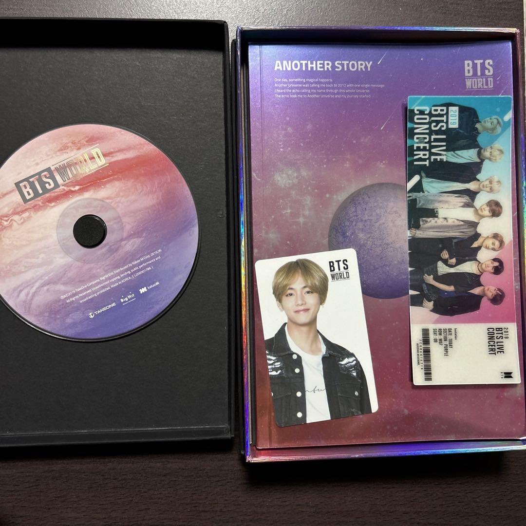 BTS  WORLD OST  テヒョン　トレカ　V  テテ BTS WORLD OST テヒョン トレカ V テテ