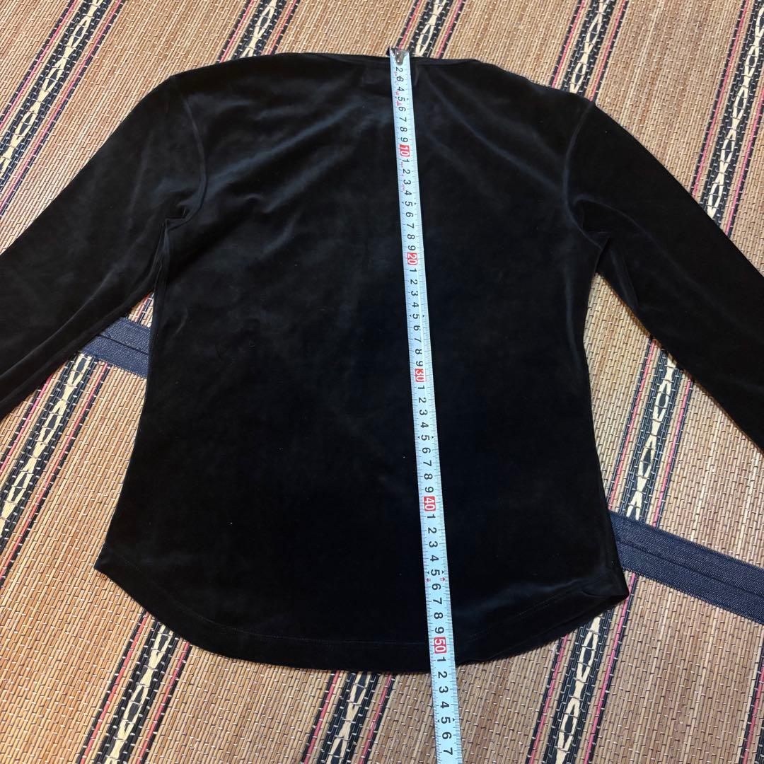 ヴィヴィアンウエストウッド　ベロアトップス　オーブボタン　黒