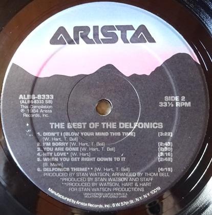 洋楽 DELFONICS/THE BEST OF THE DELFONICS