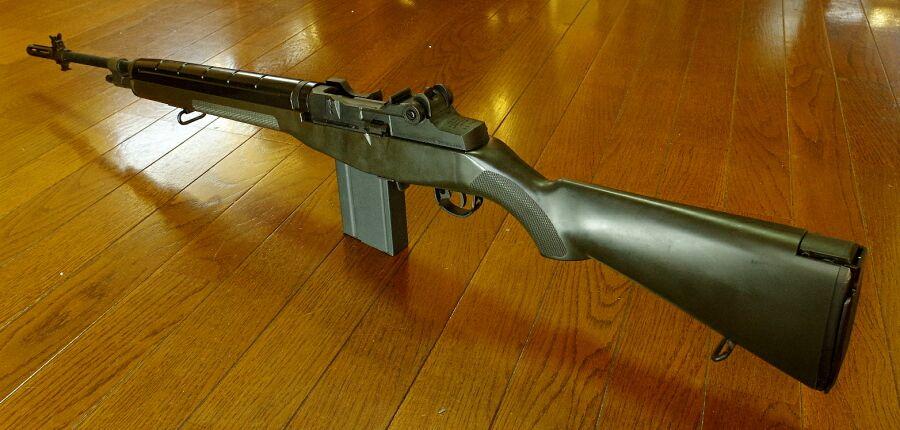 USライフルM14ファイバータイプODストックver 440連射マガジン付き USライフルM14ファイバータイプODストックver 440連射マガジン