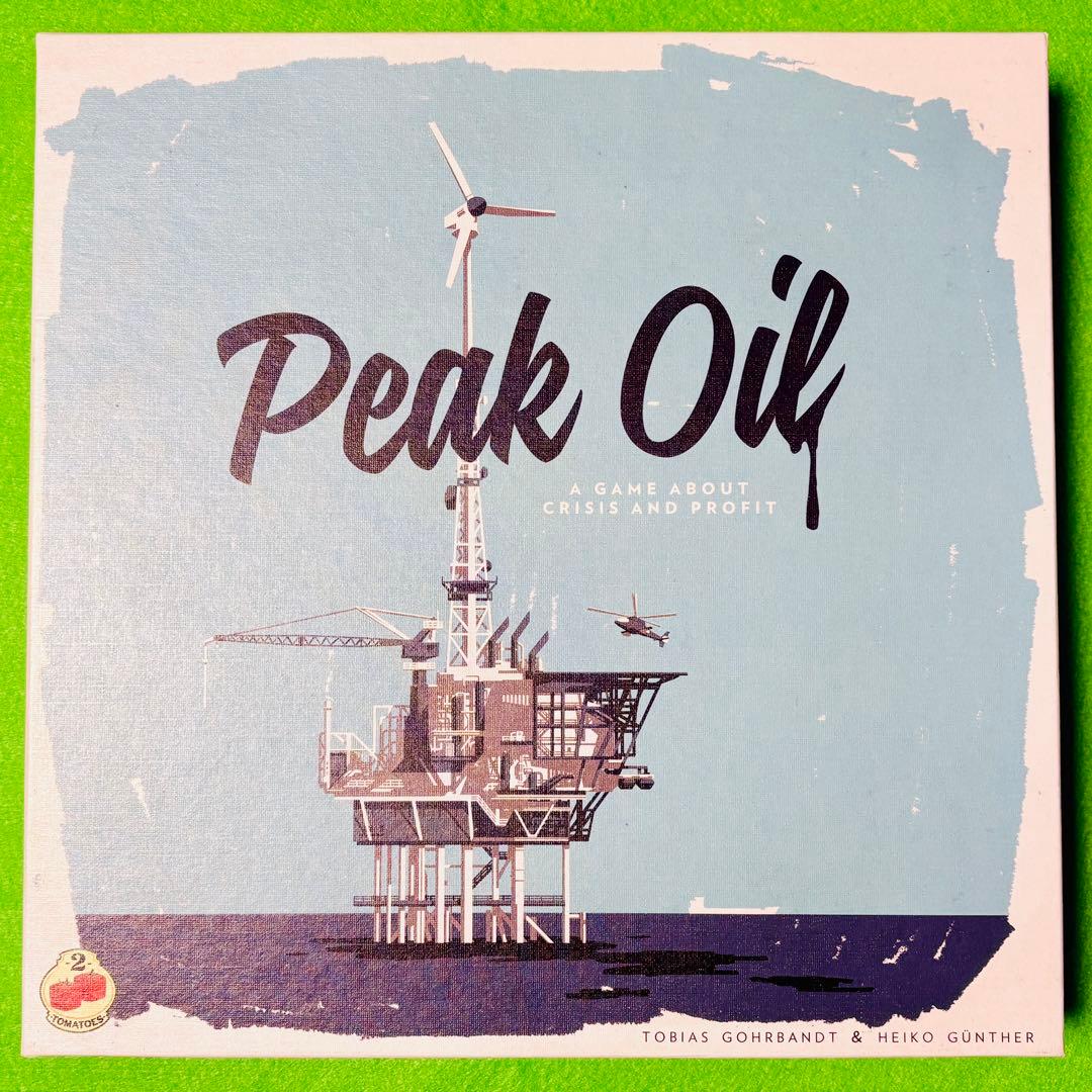 Peak Oil ピークオイル ボードゲーム目立った傷や汚れなし