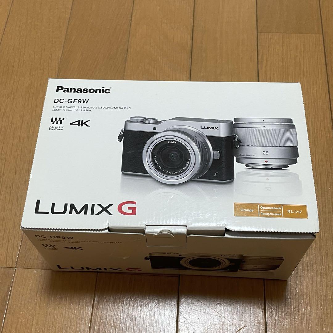 ほぼ新品 Panasonic LUMIX DC−GF9W ダブルレンズキット