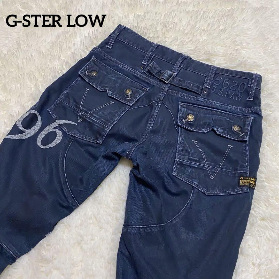 G-STER ROW ジースターロゥ MOTOR 3D 5620 ネイビー 10,800円
