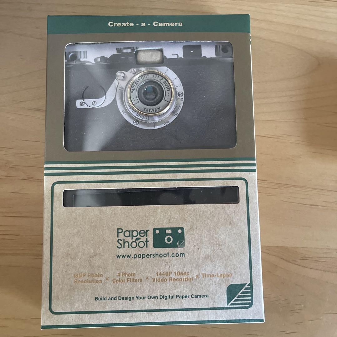 新品未使用品 Paper Shoot ペーパーシュート ストラップ付き ペーパーシュート paper shoot ストラップ付き