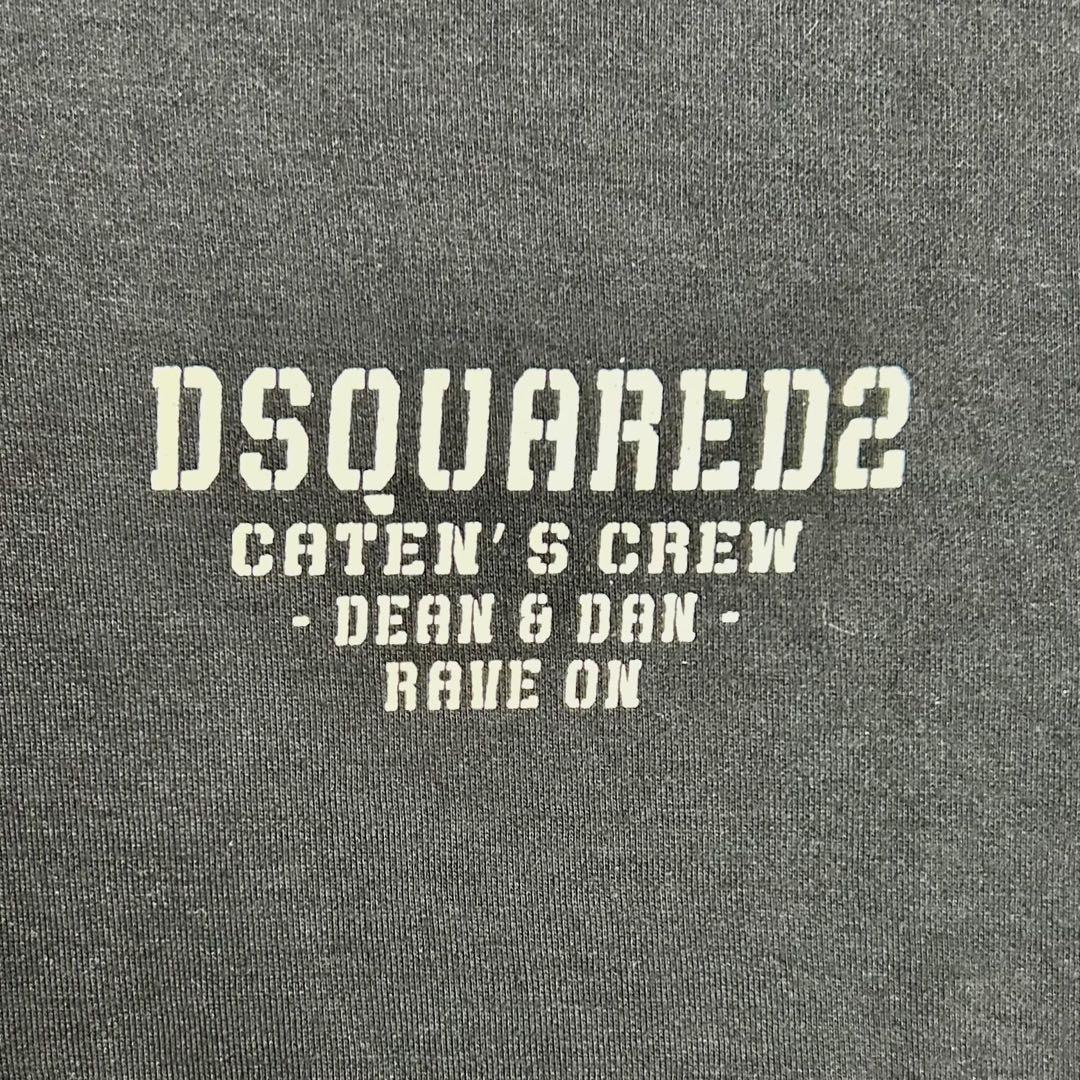 DSQUARED2 ディースクエアード　プルオーバー　パーカー　ブラック