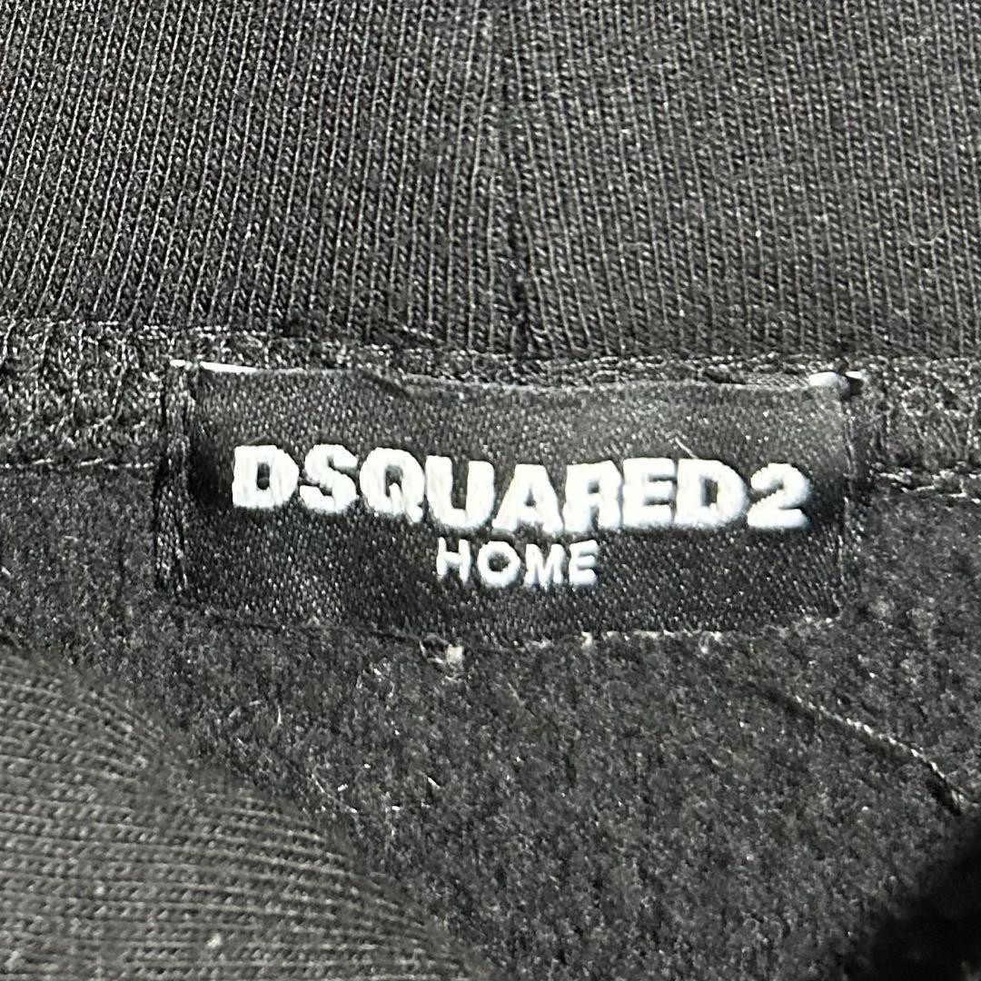 DSQUARED2 ディースクエアード　プルオーバー　パーカー　ブラック