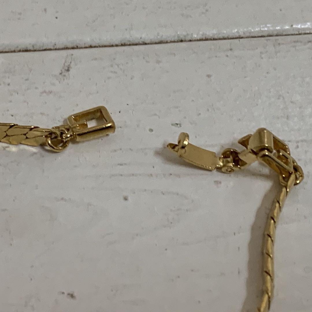 GIVENCHY PARIS VINTAGE 80s GG デザインブレスレット