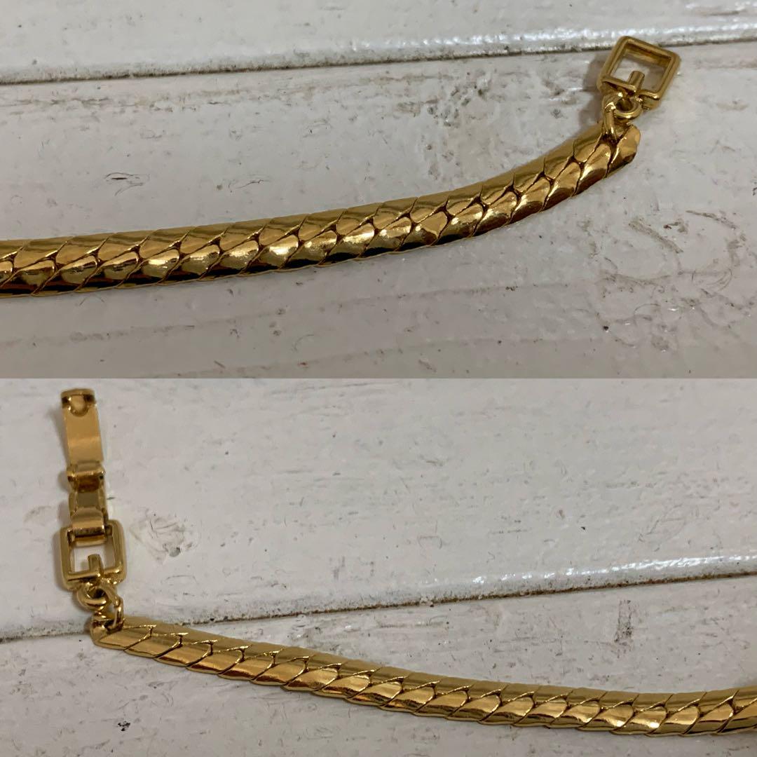 GIVENCHY PARIS VINTAGE 80s GG デザインブレスレット