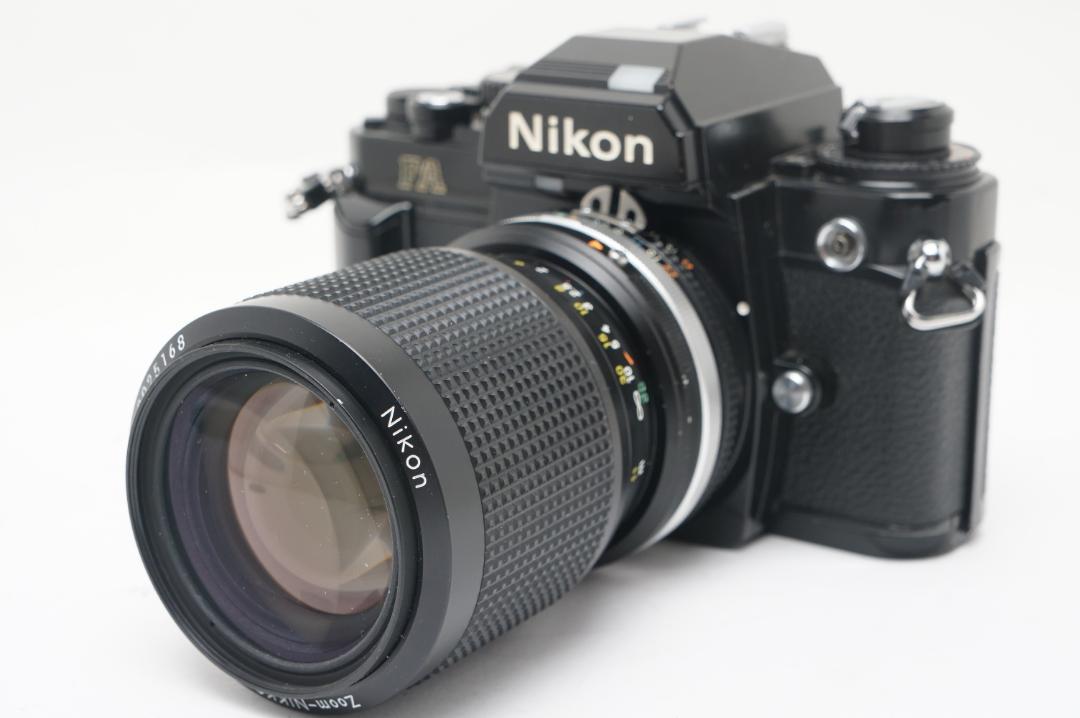 国産高評価 作例あり Nikon FA ブラックペイント レンズ付 フィルムカメラ yI10R-m76677209300 通販低価