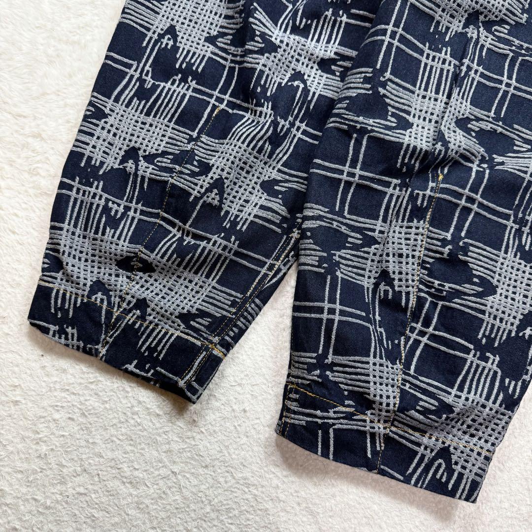 大幅値下げ　ヴィヴィアン　ウエストウッド 総柄パンツ　オーブ 美品 ヴィヴィアンウエストウッド レッドレーベル クロップド