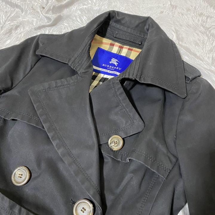 BURBERRY BLUE LABEL トレンチコート ノバチェック 38